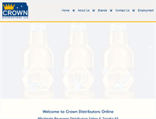 Tablet Screenshot of crowndist.com